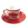 Les Trésors De Lily [M6364] - Box of 2 Homemade 'Terroir Français' Coffee Cups - 5x6 Cm