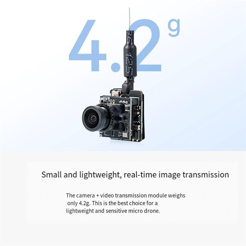 C04 FPV Micro-Camera NTSC Standard 1/3 Inch CMOS Sensor 160° FOV With VTX Module 1200TVL