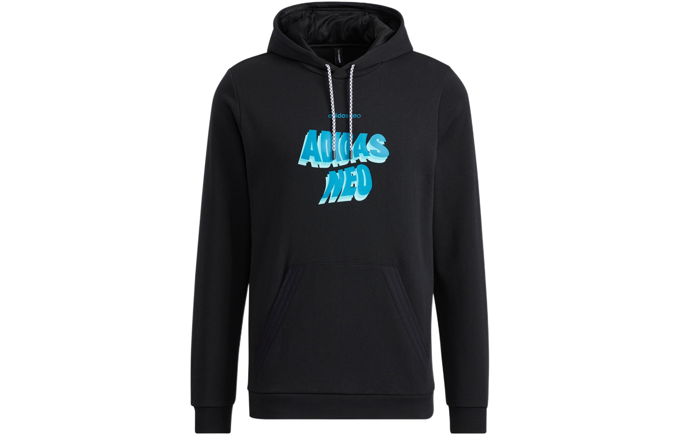 

Adidas Neo Sweatshirts Men s Black Hooded Moderate Other HB7397 L