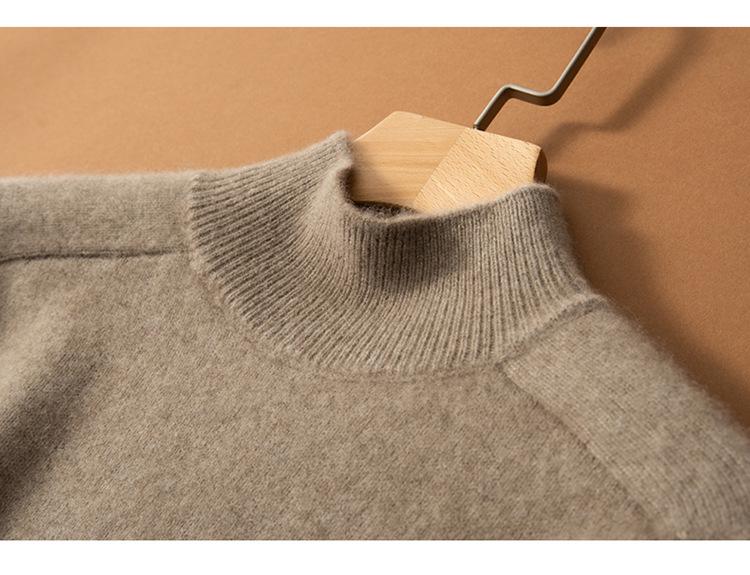 Women's Slimming Loose Fit Cashmere Sweater - Autumn/Winter Pullover