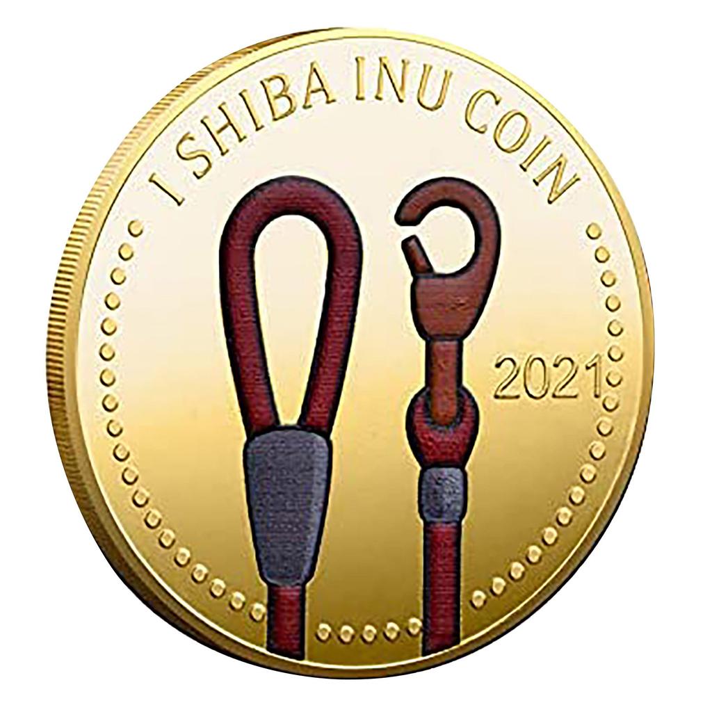 Acheter Nikitas Shiba Inu – pièce de monnaie commémorative en relief,  couleur, cadeau de Collection | Joom