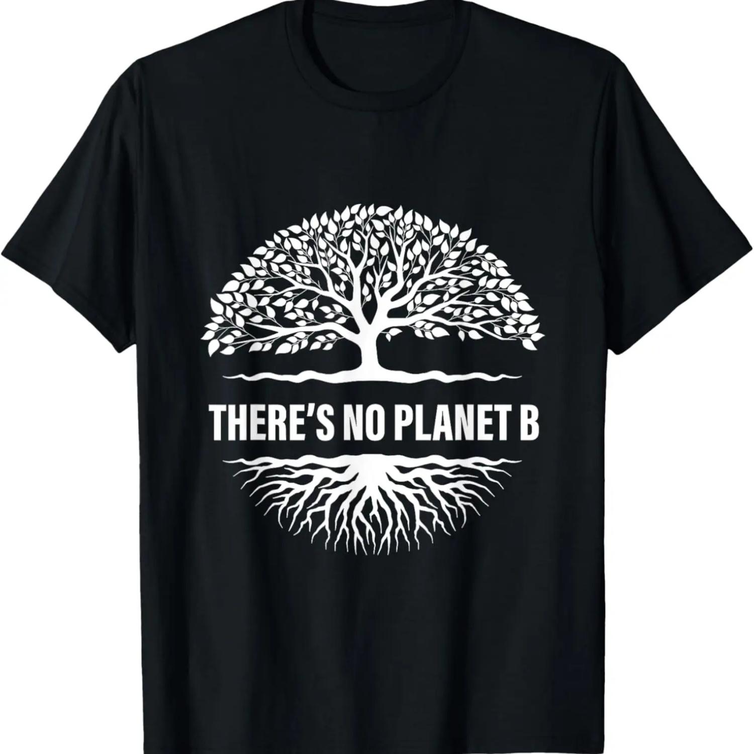 

There is No Planet B Earth Day T-Shirt XXXXXL чорний