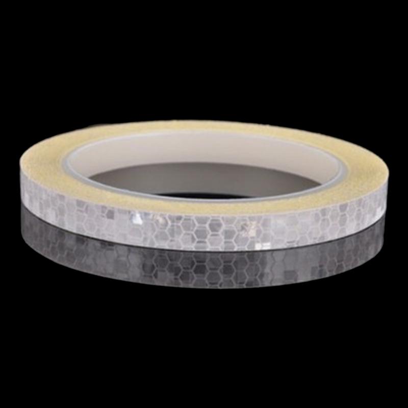 Bike Stickers Reflective Tape Bicycles Wheels Reflect Sticker MTB Bike Reflective Sticker Strip Tape for Cycling Warning