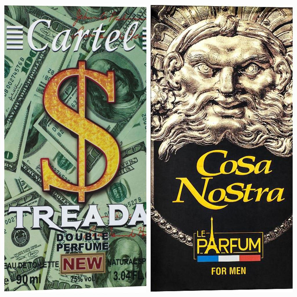 Paris Elysees Cosa Nostra & Cartel TREADA Eau De Toilette for Men