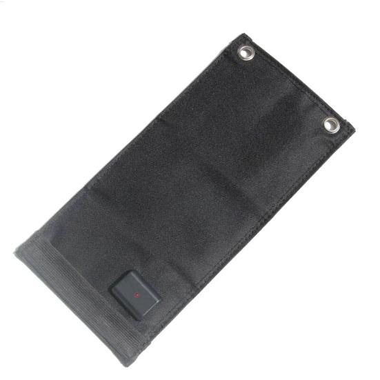 Nabíječka solárních panelů s rozhraním USB Snadno se přenáší Praktický nabíjecí adaptér pro venkovní powerbanku pro telefon