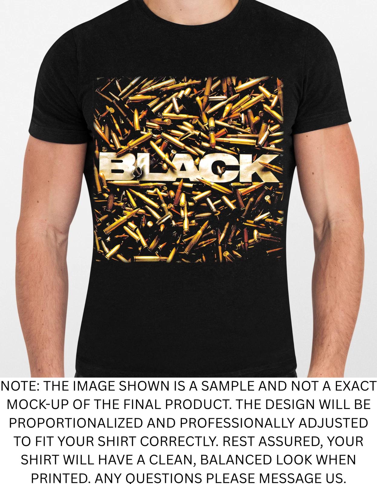 Men s and Women s T-shirts Black Graphic XXXXL