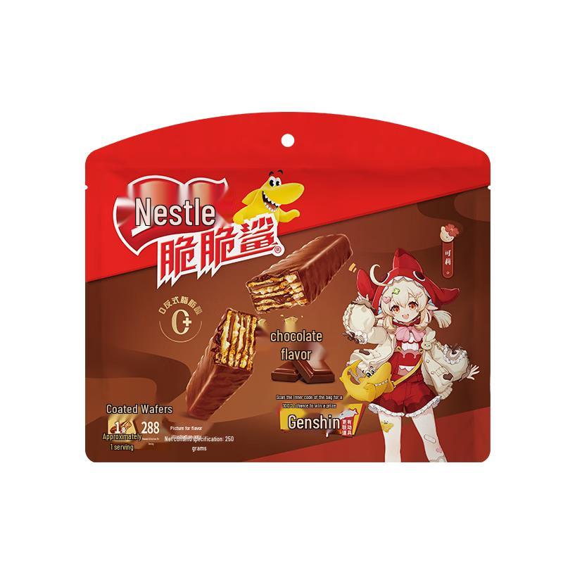 Nestle Crunch Genshin Impact Wafer Biscuits