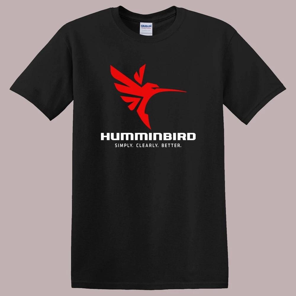 Humminbird Fishing Men s Black T-Shirt Tee Top Unisex XL