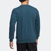 Adidas Wujie Series Graphic Print Crewneck Sweatshirt Men Tops Midnight-Grey IA8184