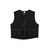 Life Logo Solido Gilet Comodo Tessuto Gilet Uomo Nero FN3215-010
