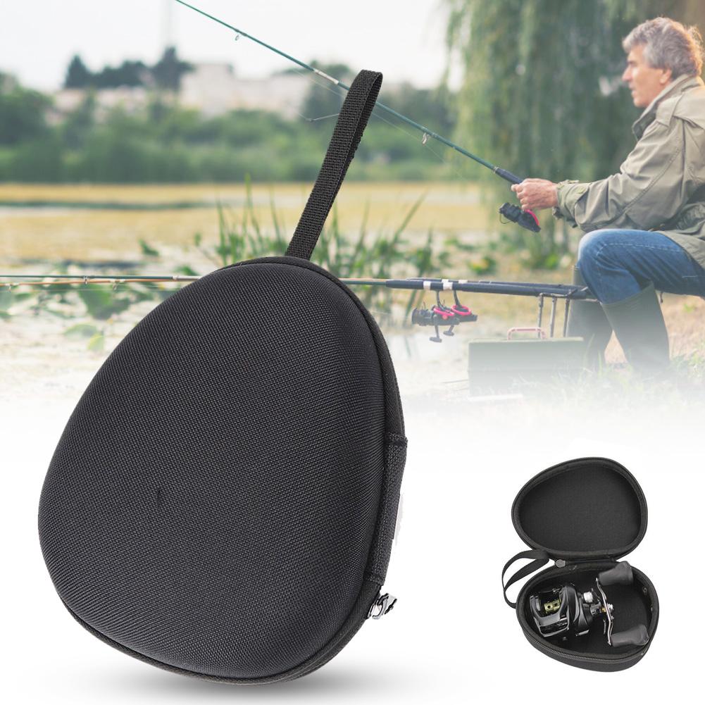 Handheld Fishing Wheels Bags Delicate Texture EVA Fishing Reel Protective Case Cover Wheel Protector