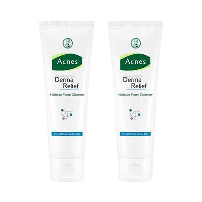 Derma Relief Moisture Foam Cleanser Double Plan (125ml+125ml)