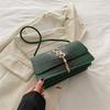 Chic Pu Leather Crossbody Bag For Women 2024 Vintage Style Fashion Shoulder Bag