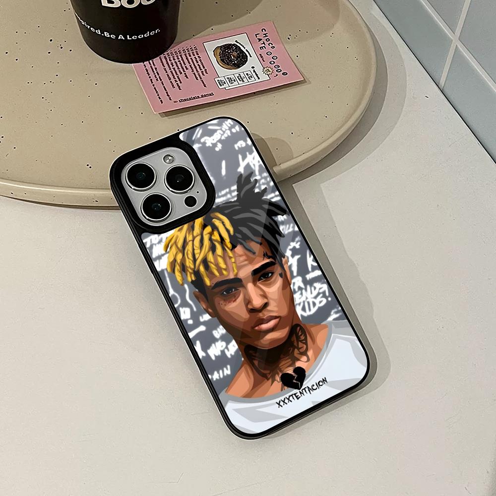 

Чохол для телефону X-XXXTentacions 17 Rapper для Iphone 17 16 15 14 Air 13 12 11 Pro Max Mini Plus Fundas Оболонка PC+TPU Покриття iPhone 16e