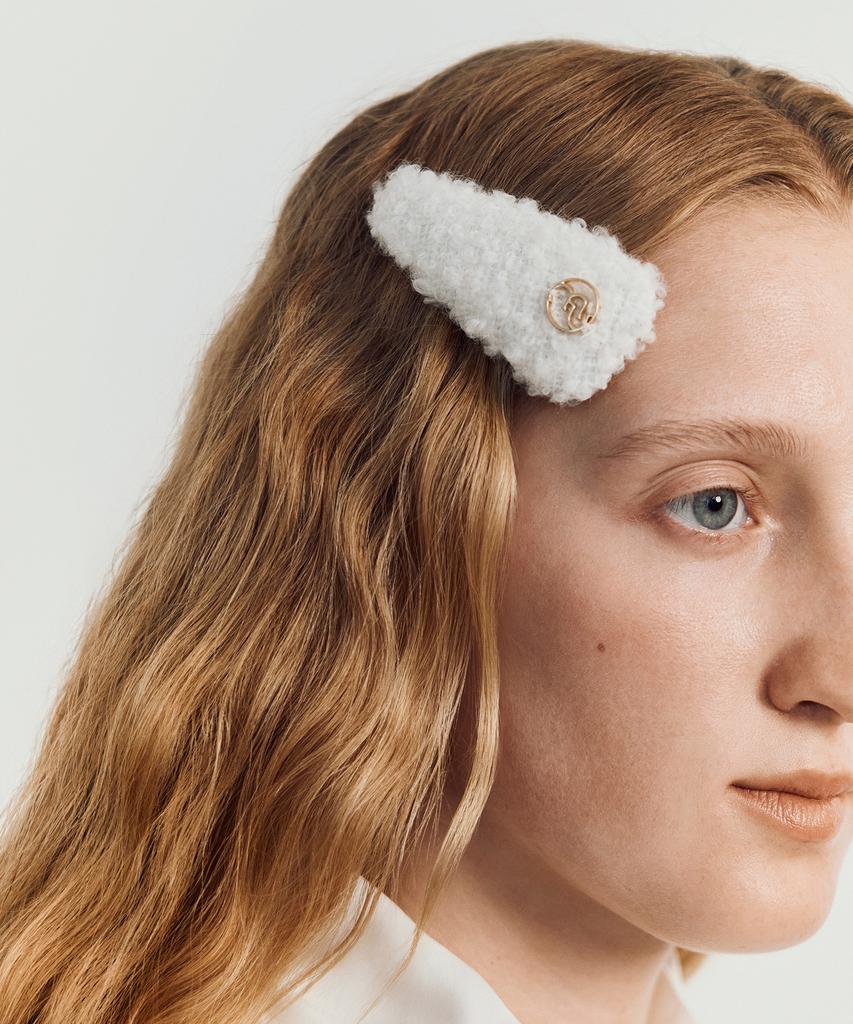 Mayveru Sissa Tweed Hair Pin