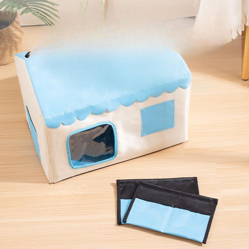 Cat Air-conditioned Room  Stray Cat Nest  Igloo Cooling  Enclosed Winter Insulation  Outdoor Waterproof and Cold-proof  Suitable for All Seasons