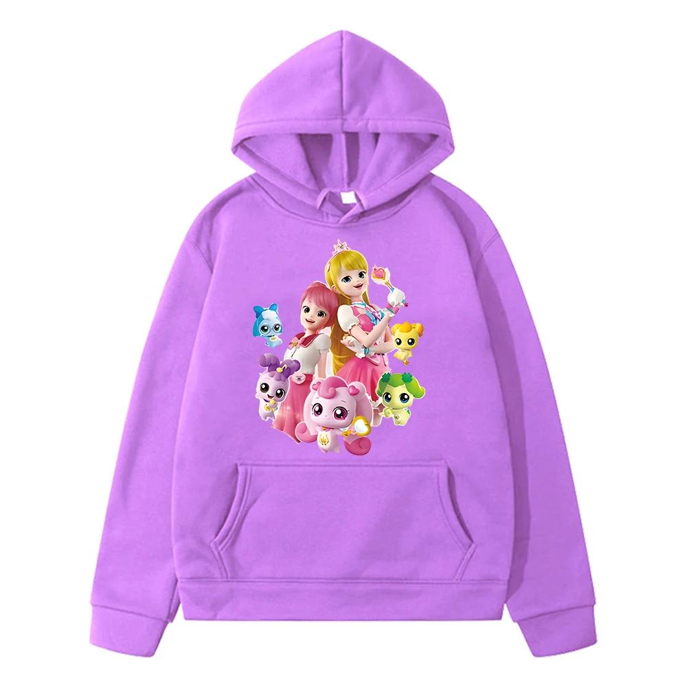 Teenie Ping Hoodies Fleece Sweatshirt Kids Clothes Girls Anime Hoodie Y2k Sudadera Boys Autumn Pullover Jacket Children Clothing