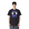 Converse T Shirts Men's Black Crew Neck Moderate Straight Fit 10003663-A02