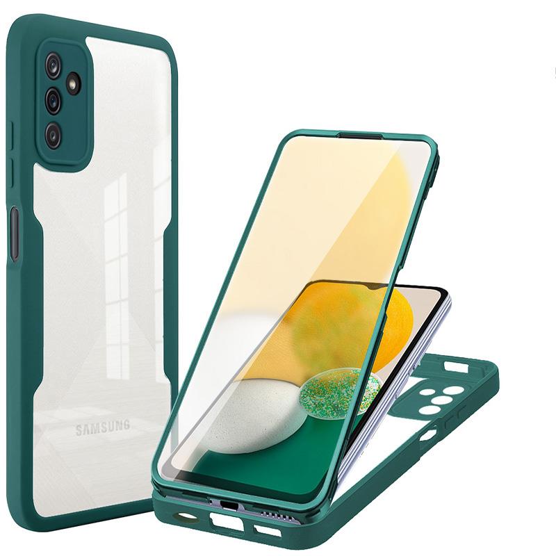 360° Protection Shockproof Case For Samsung Galaxy A02 A03 A04 A05 A06 A12 A13 A14 A15 A16 Double Side Silicone Clear Back Cover