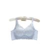 Lace breathable, seamless, comfortable and refreshing upper support, anti-sagging, no steel ring breasted bra