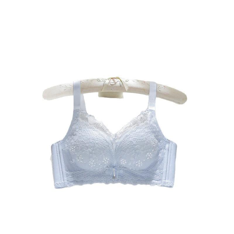 Lace breathable, seamless, comfortable and refreshing upper support, anti-sagging, no steel ring breasted bra