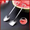 Thickened Stainless Steel Gardening Trowel, Spoon for Home Use, Special Spoon for Eating Watermelon, Ladle, Soup Spoon