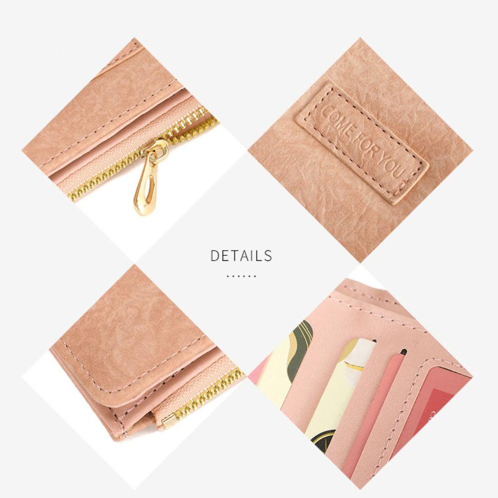 Vintage PU Leather Money Coin Purse Multifunctional 6 Colors Mini Money Bag Zipper Credit Card Holoder Women Men