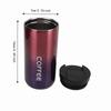 201 Shell Insulated Coffee Mug Gradient Water Bottle Durable Travel Tumbler  Camping