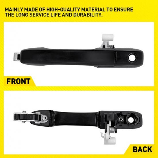 Car Exterior Outside Door Handle Front Left For 2005-2006 Honda CR-V SE Replace