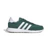 Adidas Run 60s College Gray Cm 2.0 Men's Sneakers, Green/Footwear White/Metal (H00354), 30.0