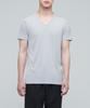 [Cooltandard] Men'S V-Neck Undershirt [Light Gray]