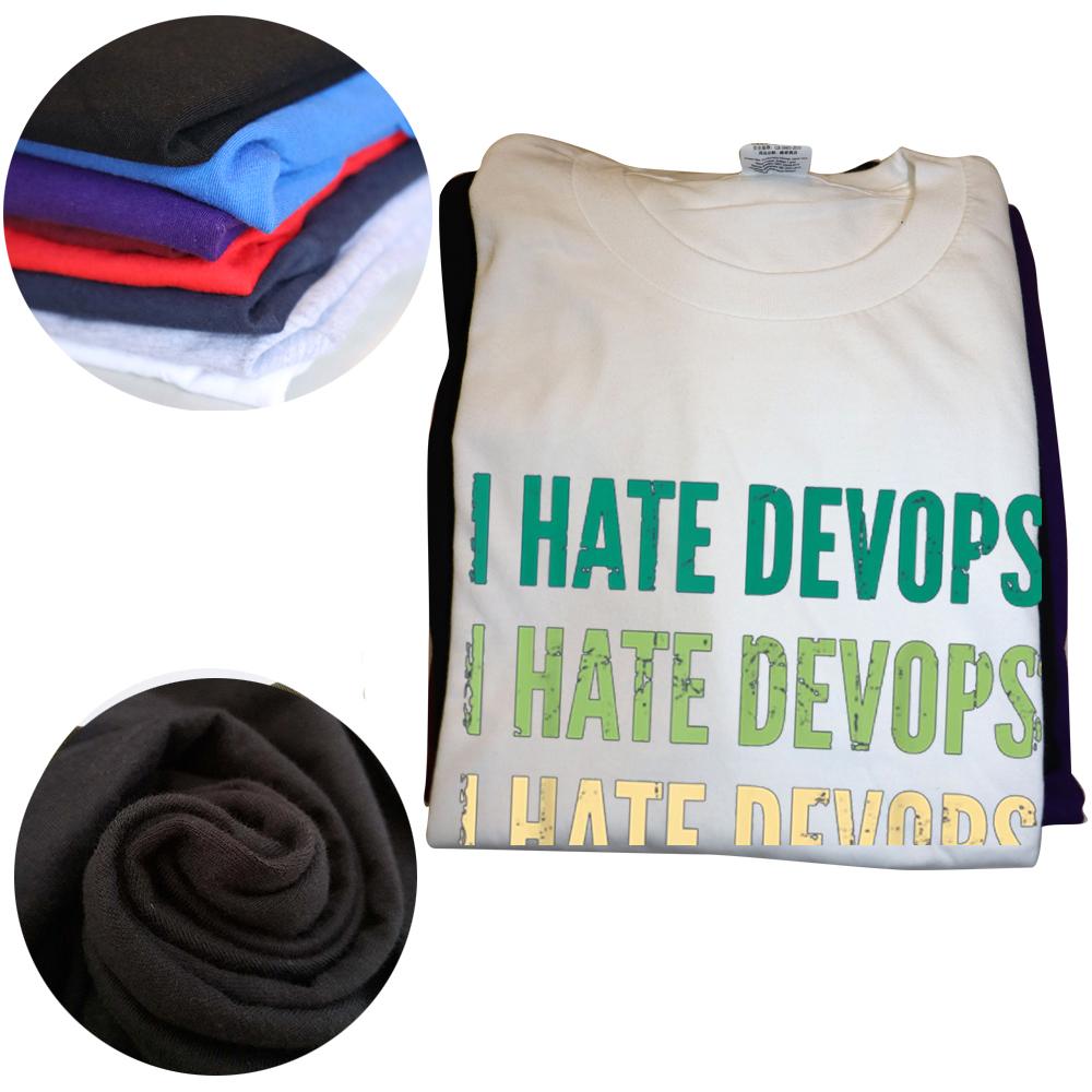 Funny DevOps Engineer Cloud Computing I Hate T Shirts Graphic Cotton Streetwear Short Sleeve Birthday Gifts Summer Style T-shirt