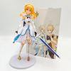 18cm Genshin Traveler /Lumine Anime Figure Genshin Impact Aether Action Figure Venti /Klee /Qiqi Figure Collectible Doll Toy