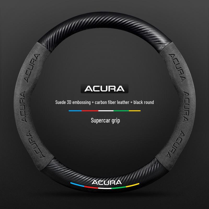Acura CDX 2016-2021 Ultradünne Carbonfaser Wildleder Lenkradabdeckung