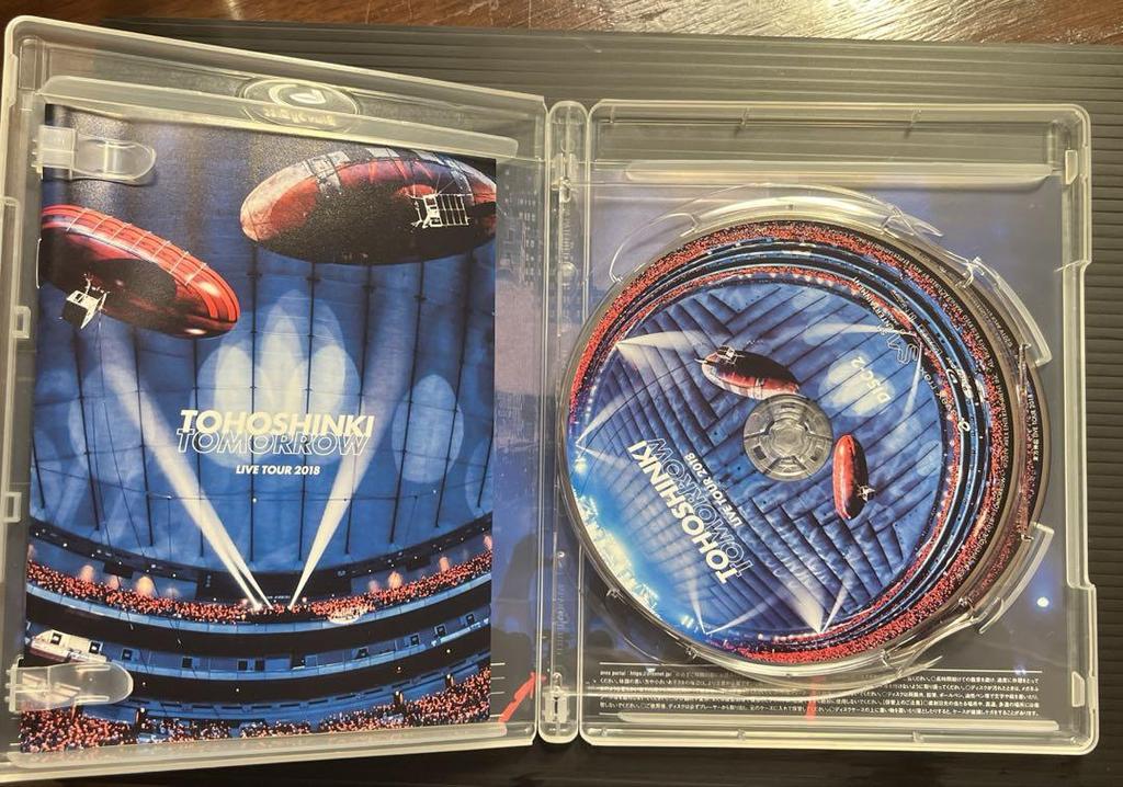 [USED] TVXQ Tomorrow Blu-ray DVD