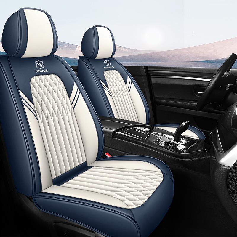All-Season Full Leather Car Seat Cushion and Cover for Comfortable Fit