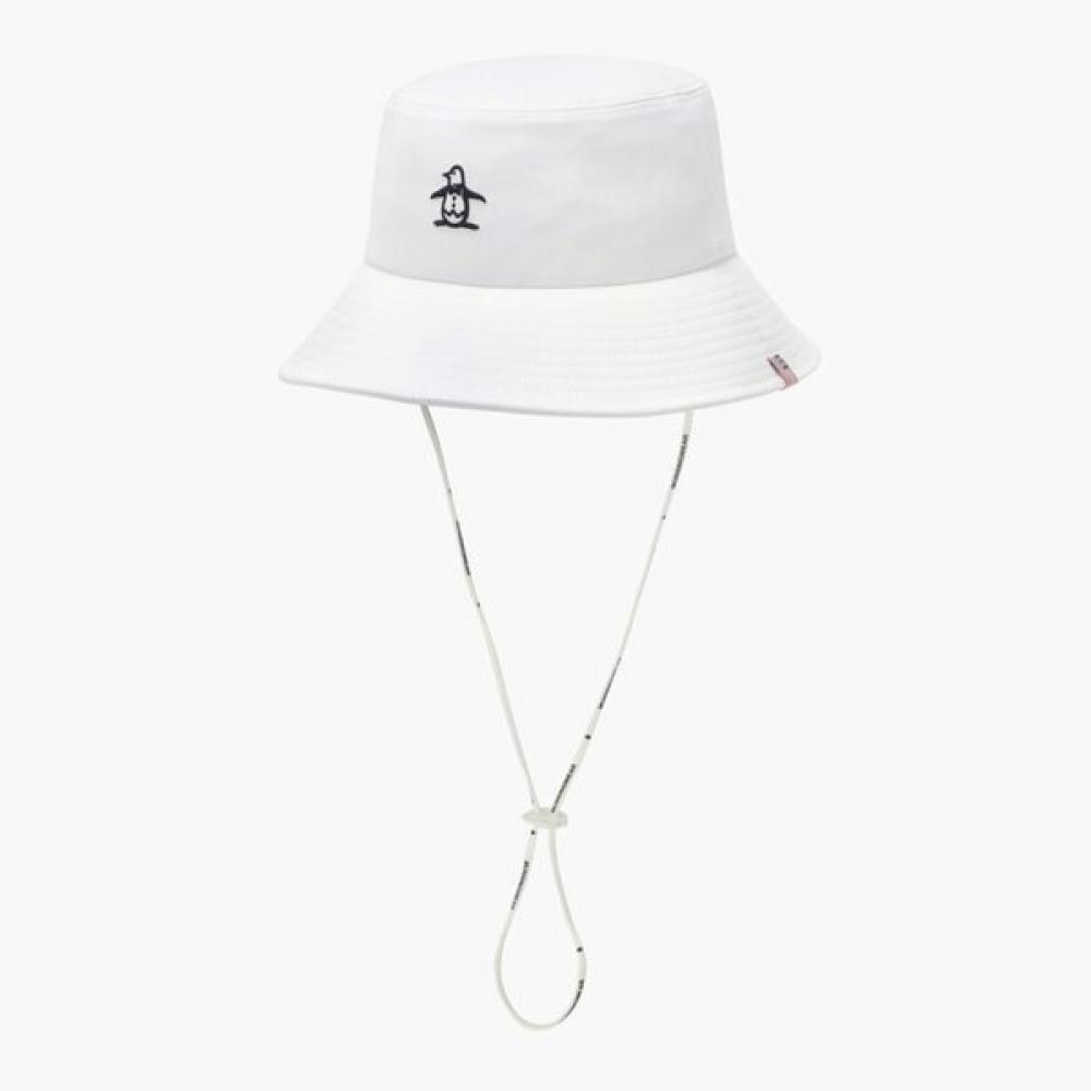 MunSingwear Men S Signature Bucket Hat White Mr121mcp12