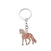 Creativity Zodiac Horse Metal 2026 Year Of The Horse Mascot Pendant Car Ornament Bag Hanging Decoration New Year Gifts
