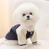 Giacche da Baseball alla Moda per Animali Domestici Modello Pianeta Vestiti per Cani Piccoli Medi Gatto Cappotto Teddy Cucciolo Vestiti Primaverili Felpa Calda per Animali Domestici