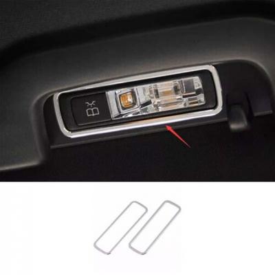 Silver Aluminum 2015- Cover Trim Rear Reading Light Frame For Benz C-Class