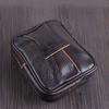 Wear-resistant Purse Phone Bag Cow Leather Men Waist Pack Belt Bags Coin Waist Bag Wear Belt Pocket