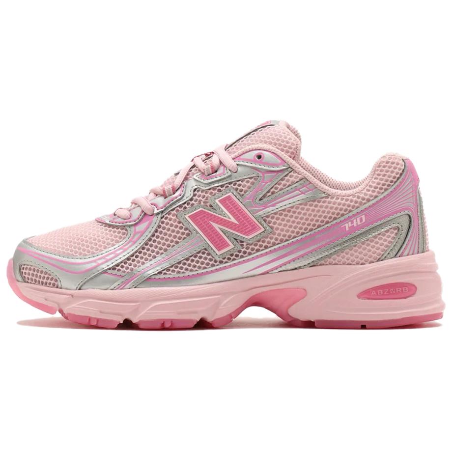 New Balance atmos pink x 740 Pink Vacation Women Sneakers Metallic-Silver U740AP2