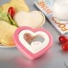 Stampo per Onigiri Plastica Cibo Riutilizzabile Stampi da Cucina Forma di Cuore Bambini Sushi Maker Strumento Accessori Cucina Ristorante