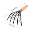 Versatile Gardening Tool, Portable Clam and Shell Rake for Beach and Farm, Perfect for Digging and Weeding Jobs.