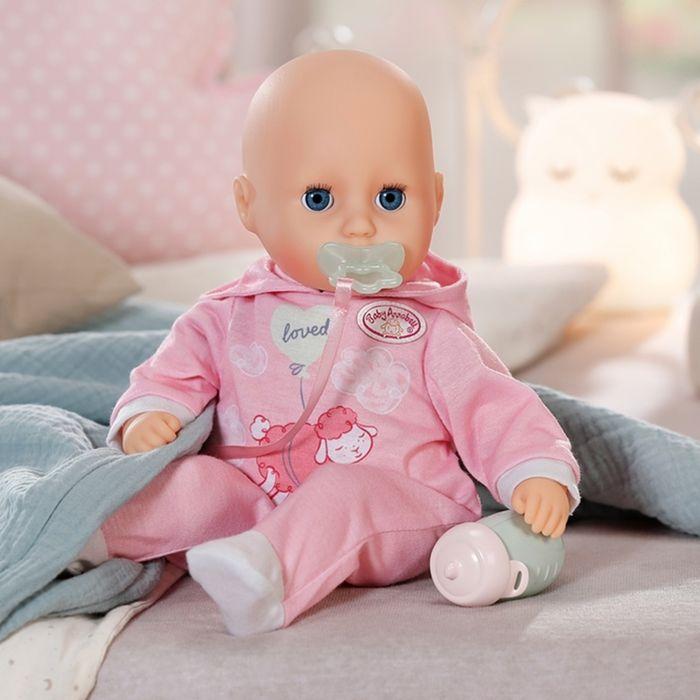 Poupée pour bébé - baby annabell - hannah joue avec moi - 36 cm - corps en tissu doux - 5 fonctions