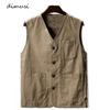 S Vests Men Casual Summer Man Cotton Mesh Vest Sleeveless Jackets 8xl