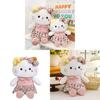 Hello Kitty Plush Toy With Soft Short Pile Fabric For Kids And Adults