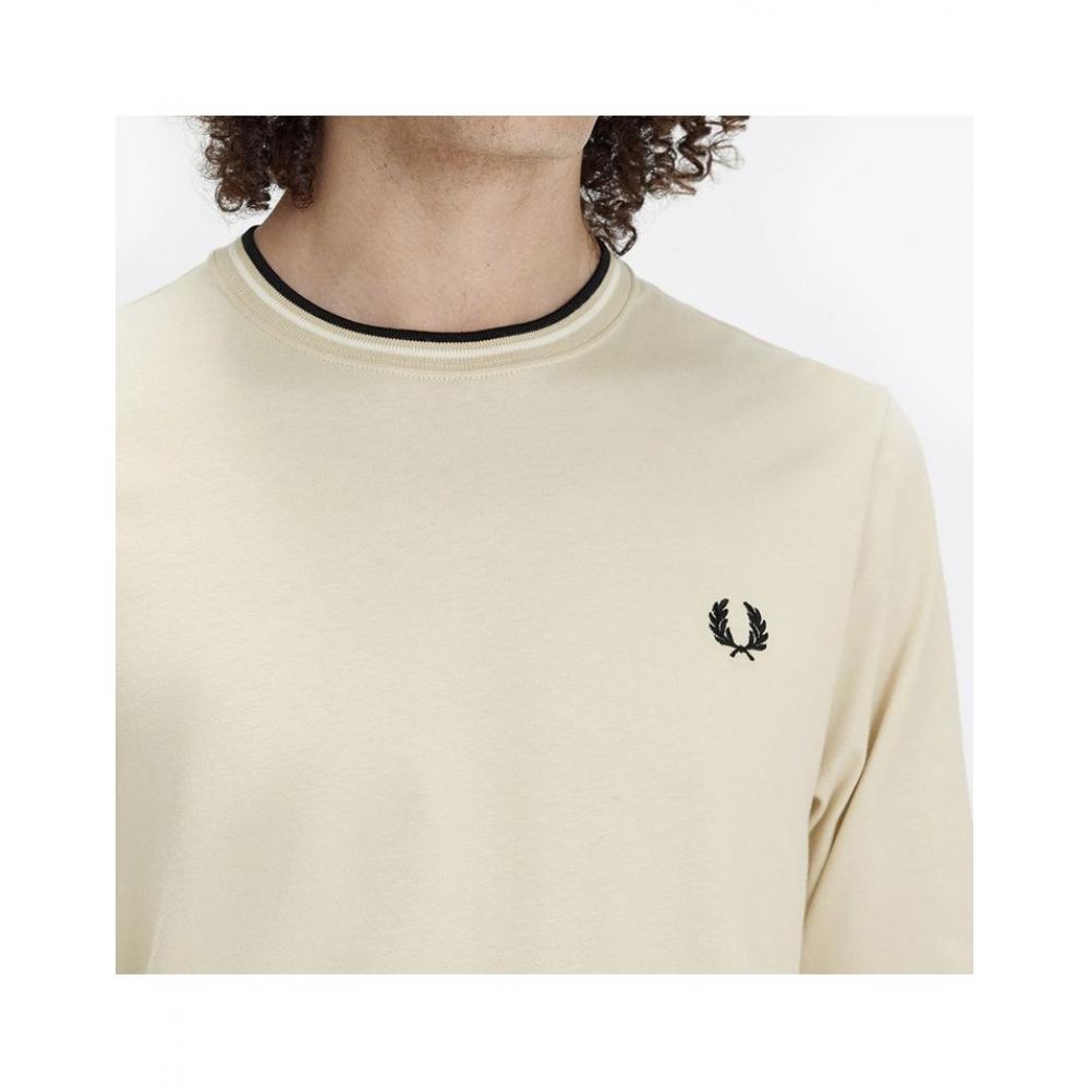 Fred Perry Long Sleeve Twin Tip T shirT  U87  Afpm2419602 U87