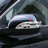 2Pcs Chrome Rearview Side Mirror Stripe Cover Trim For Honda CR-V CRV 2017-2019
