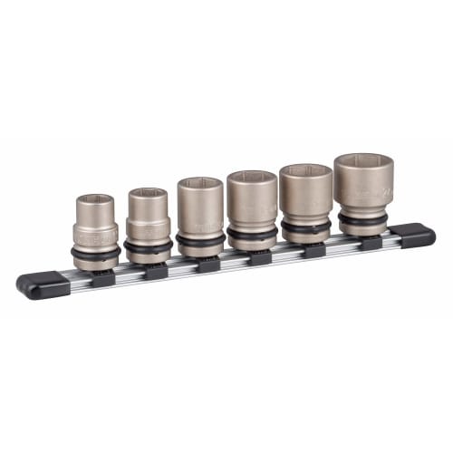 TONE Impact Socket Set (with Holder) HNV406S Drive Angle 12.7mm (1/2") Contents 6 Items